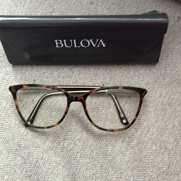 Bulova Shantou Tortoise Eyeglasses - Picture 1 of 5